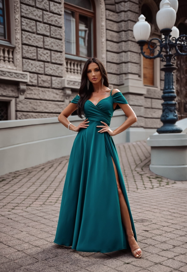 DUET - SUKIENKA VALENTINA OPADAJĄCE RAMIĄCZKA BUTELKOWA